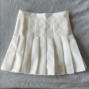 pleated tennis skirt